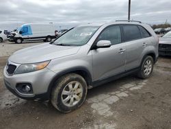 Salvage cars for sale from Copart Indianapolis, IN: 2013 KIA Sorento LX