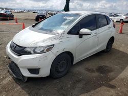 Honda FIT LX salvage cars for sale: 2015 Honda FIT LX