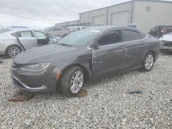 Salvage cars for sale at Wayland, MI auction: 2015 Chrysler 200 Limited