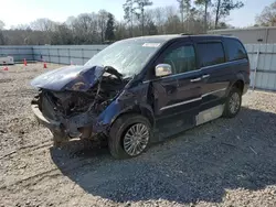 Salvage cars for sale at Augusta, GA auction: 2014 Chrysler Town & Country Touring L
