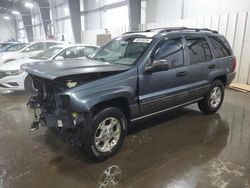 Salvage cars for sale at Ham Lake, MN auction: 2001 Jeep Grand Cherokee Laredo