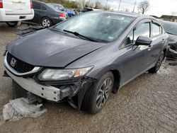 Salvage cars for sale from Copart Bridgeton, MO: 2014 Honda Civic EX