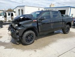 Salvage cars for sale at New Orleans, LA auction: 2021 Chevrolet Silverado K1500 Trail Boss Custom