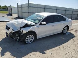 Volkswagen Passat S salvage cars for sale: 2015 Volkswagen Passat S