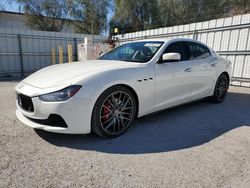 Maserati salvage cars for sale: 2014 Maserati Ghibli S