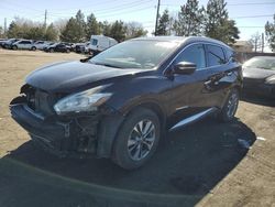 Salvage cars for sale from Copart Denver, CO: 2015 Nissan Murano S