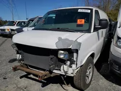 Salvage trucks for sale at Waldorf, MD auction: 2011 Chevrolet Express G1500