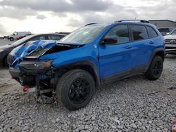 Jeep Cherokee Trailhawk salvage cars for sale: 2022 Jeep Cherokee Trailhawk