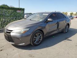 Salvage cars for sale from Copart Orlando, FL: 2017 Toyota Camry LE