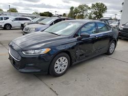 Salvage cars for sale at Sacramento, CA auction: 2014 Ford Fusion S