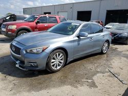 Salvage cars for sale at Jacksonville, FL auction: 2015 Infiniti Q50 Base