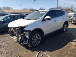 Toyota Rav4 Limited salvage cars for sale: 2017 Toyota Rav4 Limited