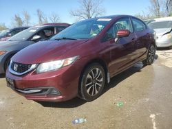 Honda salvage cars for sale: 2014 Honda Civic EX