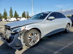 Mercedes-Benz C 300 4matic salvage cars for sale: 2016 Mercedes-Benz C 300 4matic