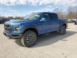 Salvage cars for sale from Copart Ellwood City, PA: 2020 Ford F150 Raptor