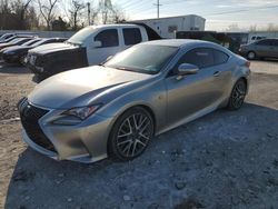 Salvage cars for sale at Bridgeton, MO auction: 2016 Lexus RC 350