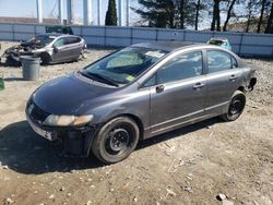 Honda salvage cars for sale: 2009 Honda Civic LX