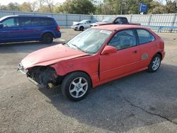 Honda salvage cars for sale: 1996 Honda Civic DX