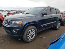 Jeep salvage cars for sale: 2015 Jeep Grand Cherokee Laredo