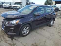 Salvage cars for sale at Woodhaven, MI auction: 2020 Chevrolet Trax LS