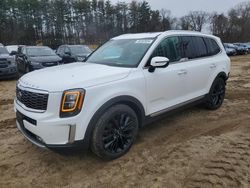 Salvage cars for sale at North Billerica, MA auction: 2020 KIA Telluride SX