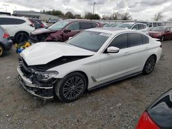 BMW salvage cars for sale: 2018 BMW 530 I