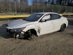Salvage cars for sale at Waldorf, MD auction: 2020 Nissan Sentra SV