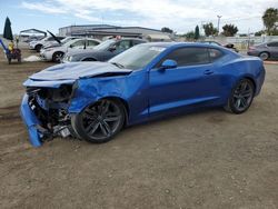 Salvage cars for sale at San Diego, CA auction: 2018 Chevrolet Camaro LT