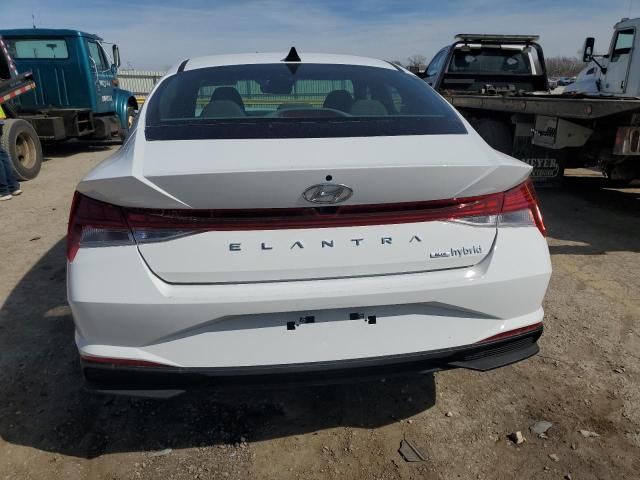 2023 Hyundai Elantra Blue