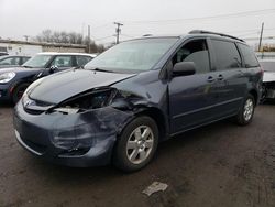 Salvage cars for sale from Copart New Britain, CT: 2006 Toyota Sienna CE