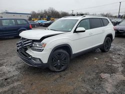 Volkswagen salvage cars for sale: 2019 Volkswagen Atlas SEL