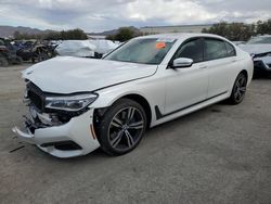 Salvage cars for sale at Las Vegas, NV auction: 2018 BMW 750 I