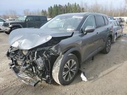 Salvage cars for sale at Leroy, NY auction: 2021 Nissan Rogue SV
