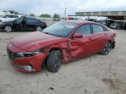 Salvage cars for sale at Houston, TX auction: 2022 Hyundai Elantra Limited