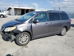 Toyota salvage cars for sale: 2011 Toyota Sienna XLE