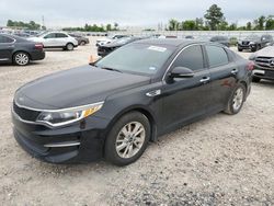 Salvage cars for sale at Houston, TX auction: 2016 KIA Optima LX