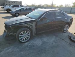 Salvage cars for sale from Copart Wilmer, TX: 2017 Cadillac ATS Luxury