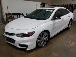 2016 Chevrolet Malibu Premier en venta en Elgin, IL