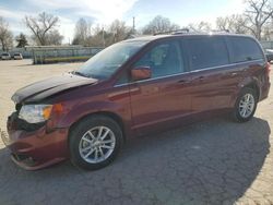 Dodge Grand Caravan sxt salvage cars for sale: 2018 Dodge Grand Caravan SXT