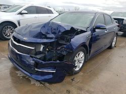 Vehiculos salvage en venta de Copart Grand Prairie, TX: 2018 KIA Optima LX