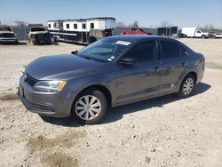 Salvage cars for sale from Copart Kansas City, KS: 2014 Volkswagen Jetta Base