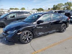 Salvage cars for sale from Copart Sacramento, CA: 2019 Honda Civic Sport