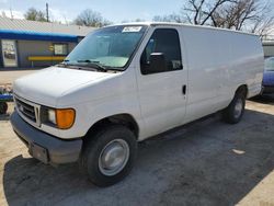 Ford salvage cars for sale: 2006 Ford Econoline E250 Van