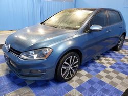 Volkswagen Golf S/SE salvage cars for sale: 2016 Volkswagen Golf S/SE