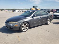 Salvage cars for sale at Grand Prairie, TX auction: 2005 Mazda 6 I
