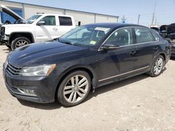 Salvage cars for sale at Haslet, TX auction: 2016 Volkswagen Passat SEL