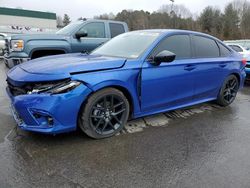 Salvage cars for sale at Assonet, MA auction: 2023 Honda Civic Sport