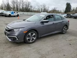 Salvage cars for sale at Portland, OR auction: 2020 Honda Civic LX