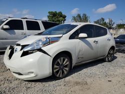 Nissan Leaf salvage cars for sale: 2016 Nissan Leaf SV