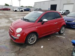 Salvage cars for sale at Jacksonville, FL auction: 2013 Fiat 500 Lounge